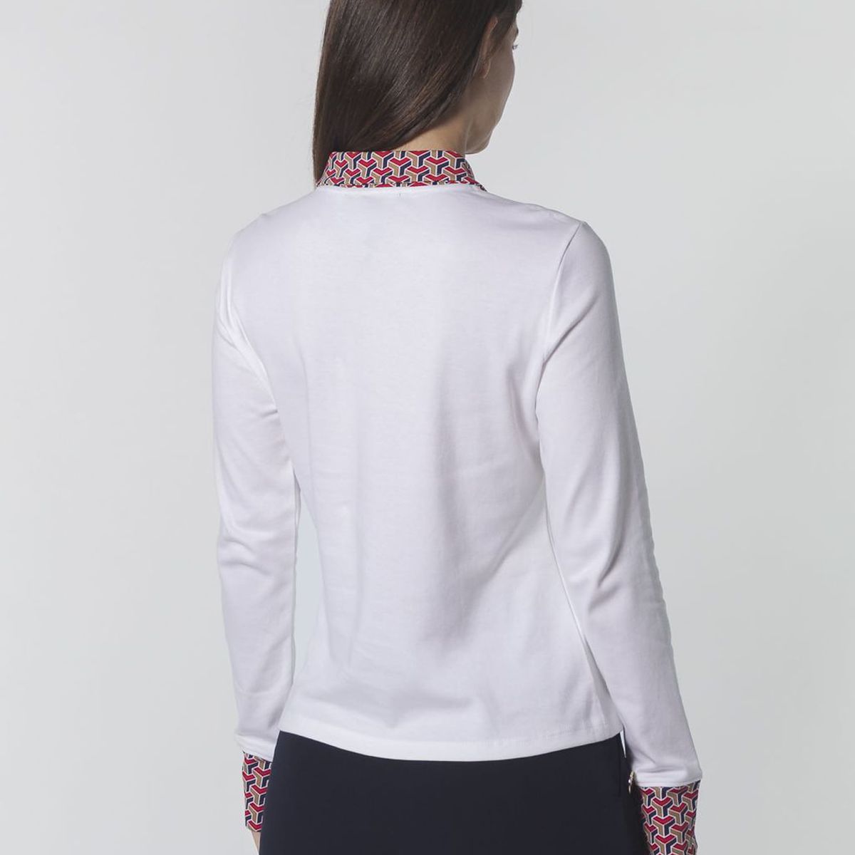 TOMMY HILFIGER - L/S INTRLCK ZPPL- SLD TH