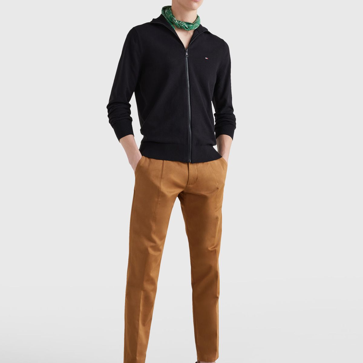 TOMMY HILFIGER - SWEATER 1985 ZIP THROUGH