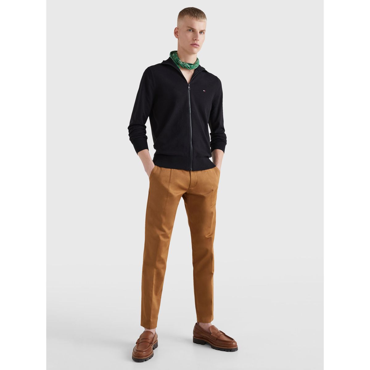 TOMMY HILFIGER - SWEATER 1985 ZIP THROUGH