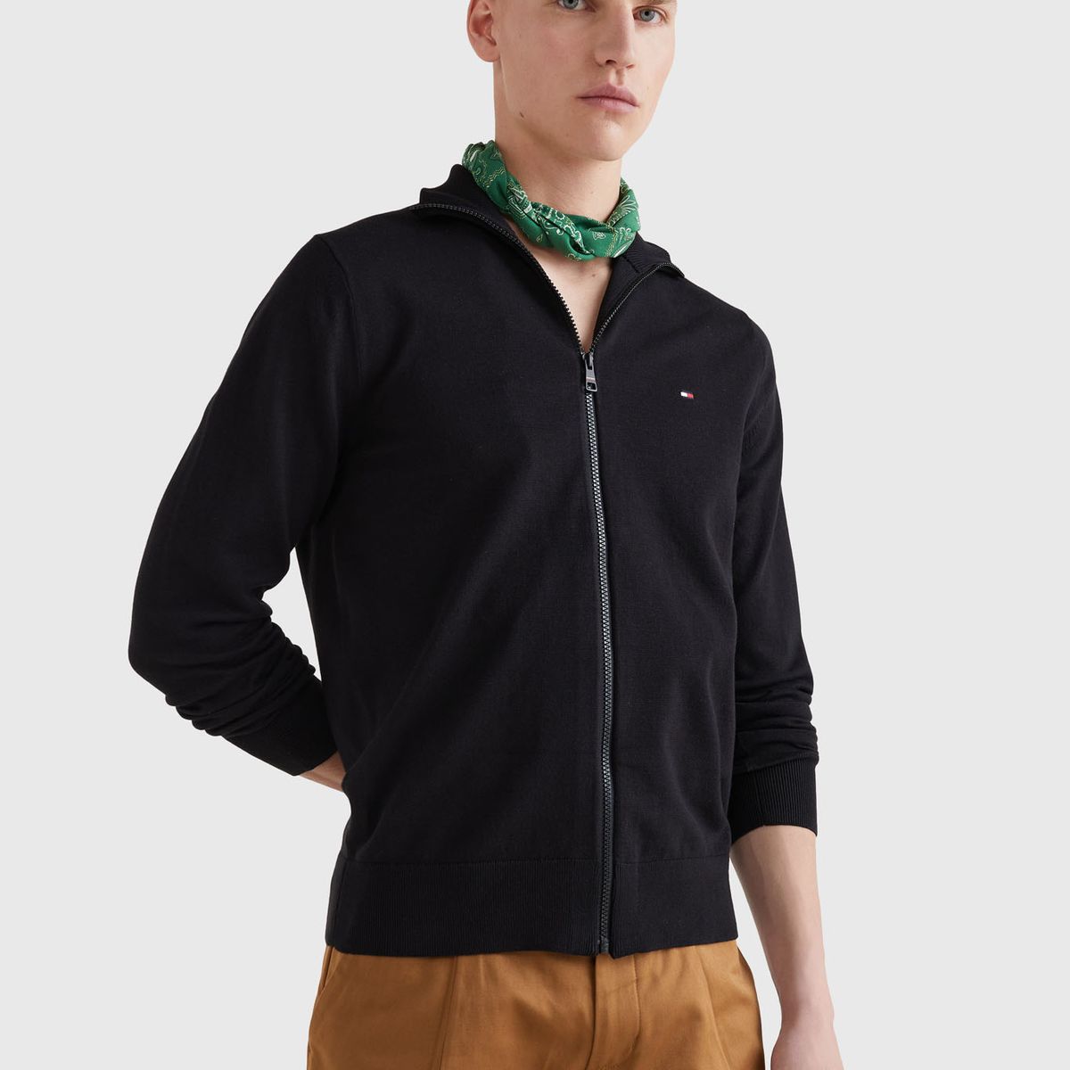 TOMMY HILFIGER - SWEATER 1985 ZIP THROUGH