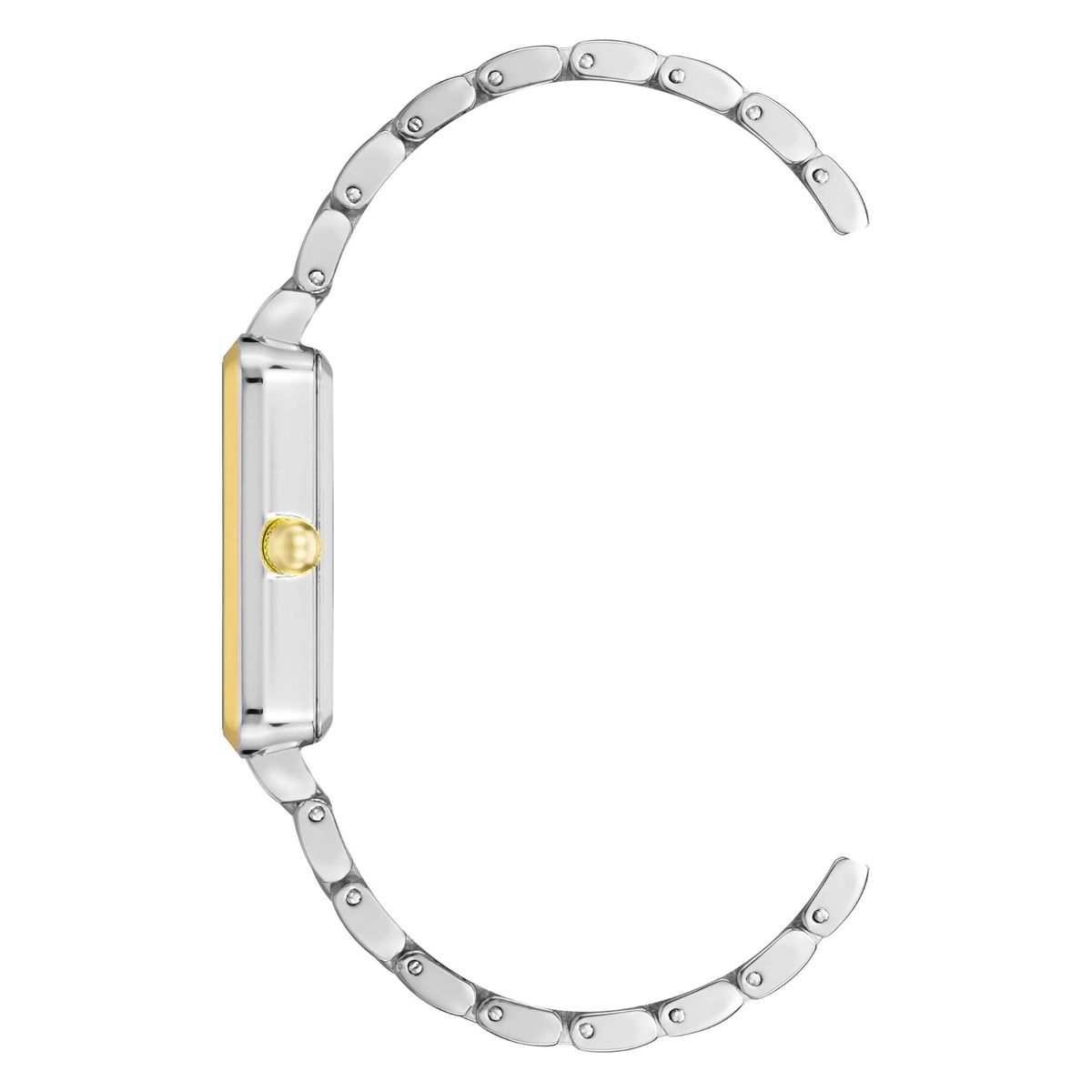 ANNE KLEIN - Anne Klein reloj de pulsera acentuado con purpurina para mujer - Dos tonos Plateado y dorado