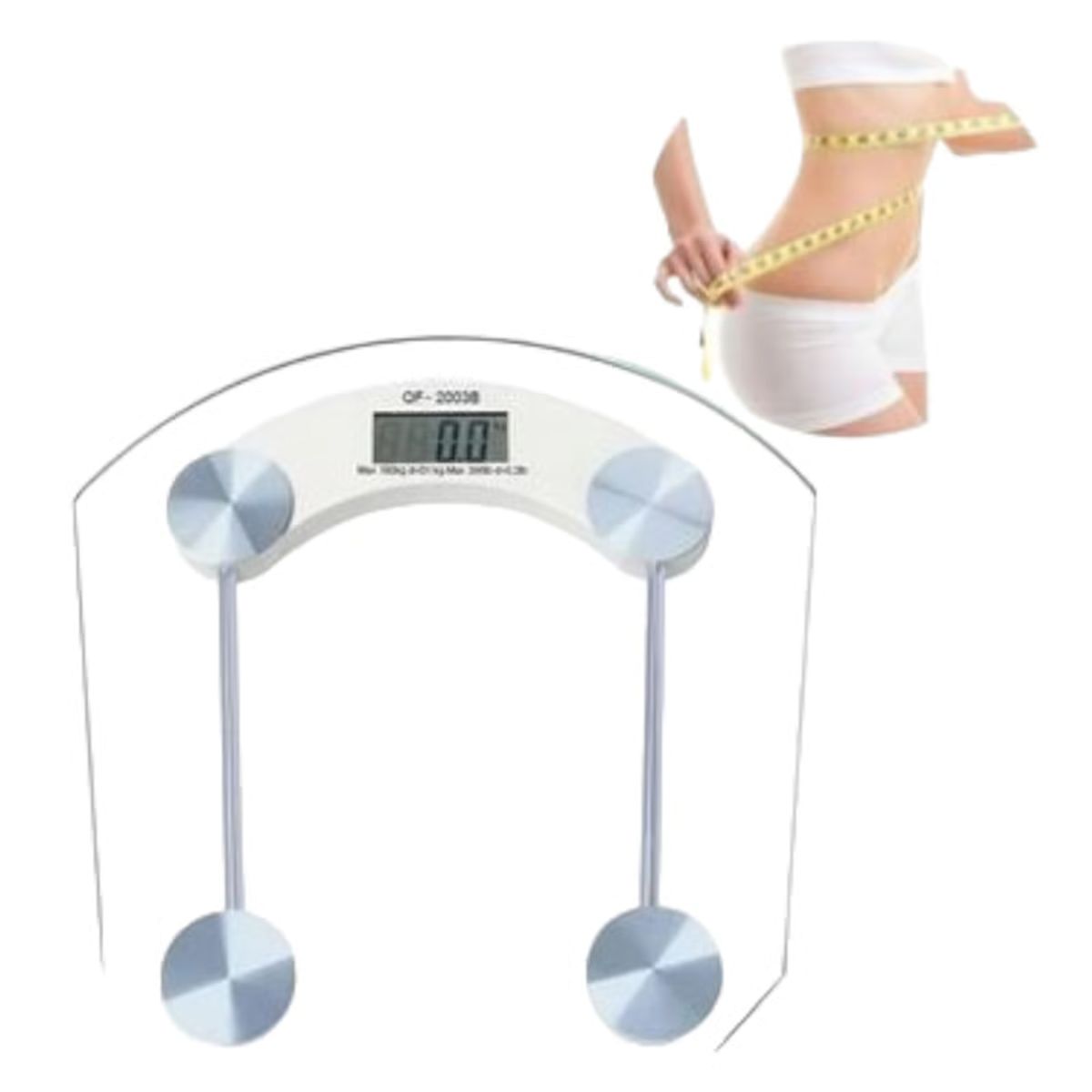 SCALE - Balanza digital de peso corporal max 180 kg - controla tu peso