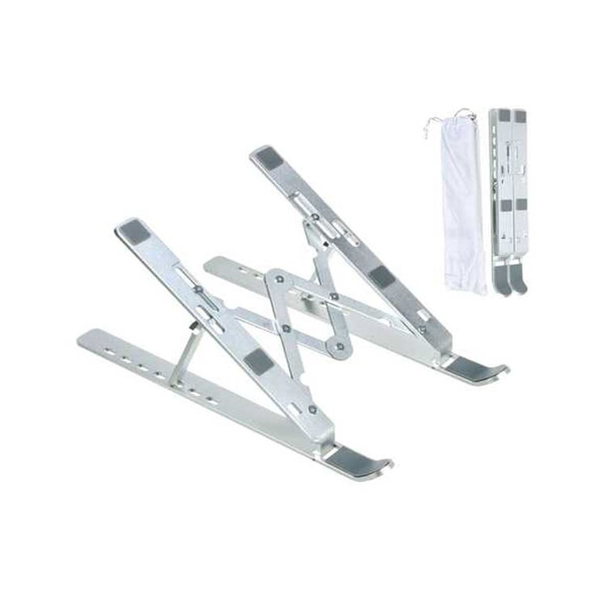 XO - Soporte Plegable De Tablet Y Laptop XO-C49 Plata