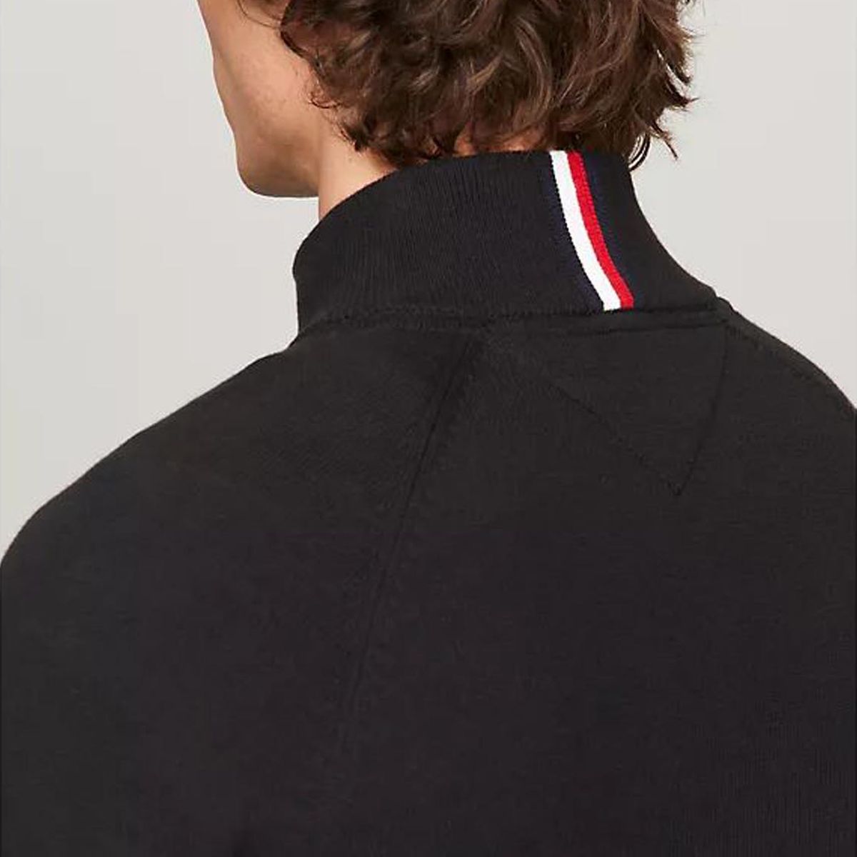 TOMMY HILFIGER - SWEATER  M COTTON ZIP THROUGH