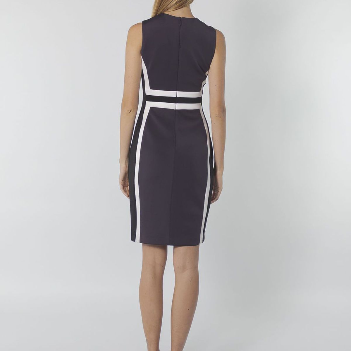 CALVIN KLEIN - VESTIDO COLORBLOCK SHEATH