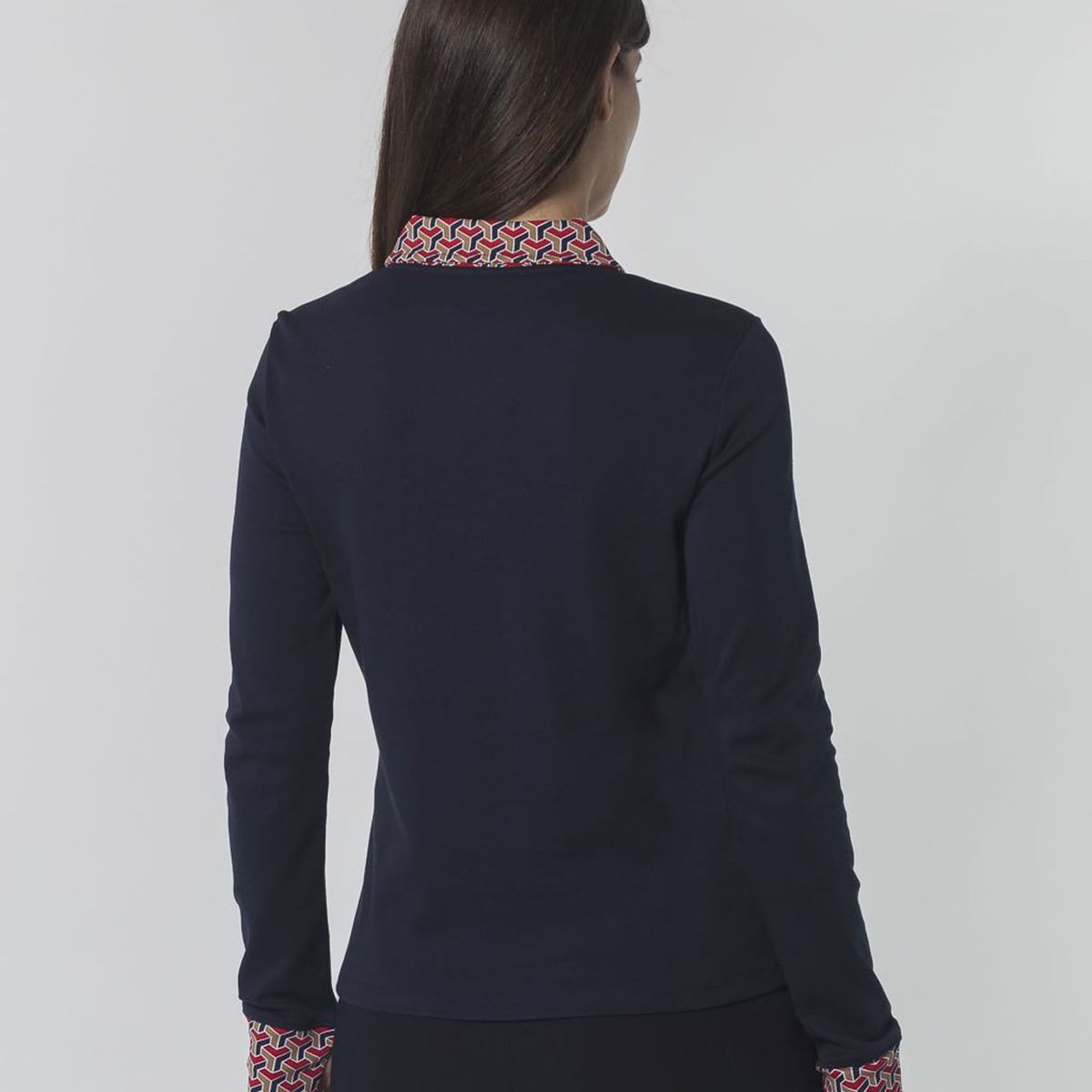 TOMMY HILFIGER - L/S INTRLCK ZPPL- SLD TH