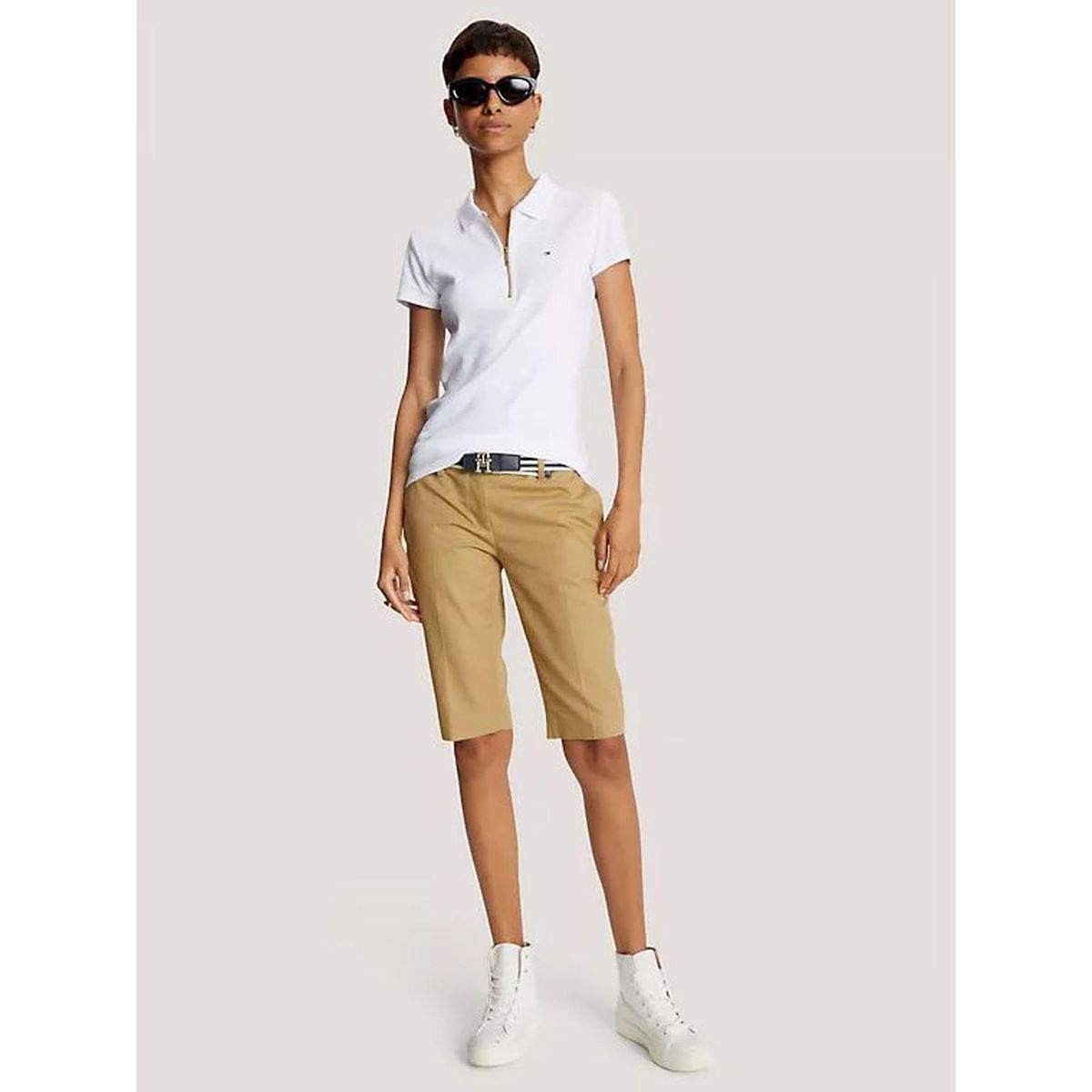 TOMMY HILFIGER - POLO EU MANGO SLIM ZIP POLO