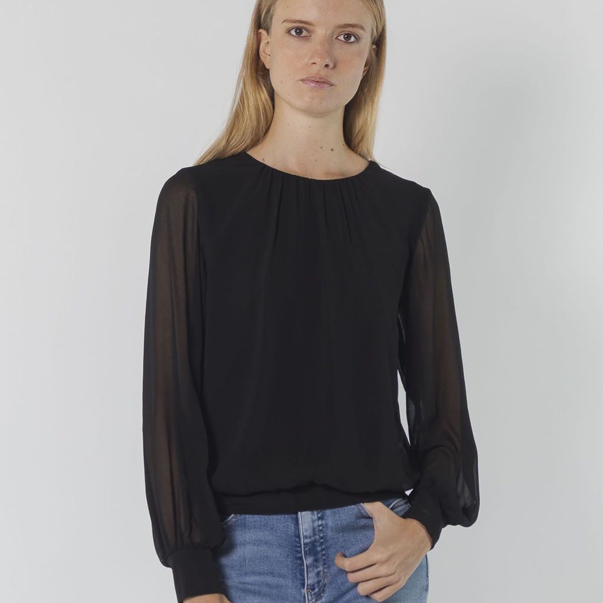 CALVIN KLEIN - BLUSA M/L PARA MUJERES CK