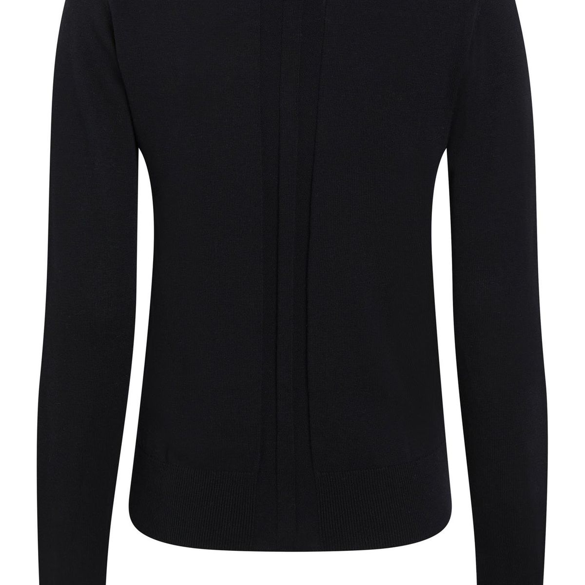 CALVIN KLEIN - SWEATER COTTON SILK V-NECK SWEATER