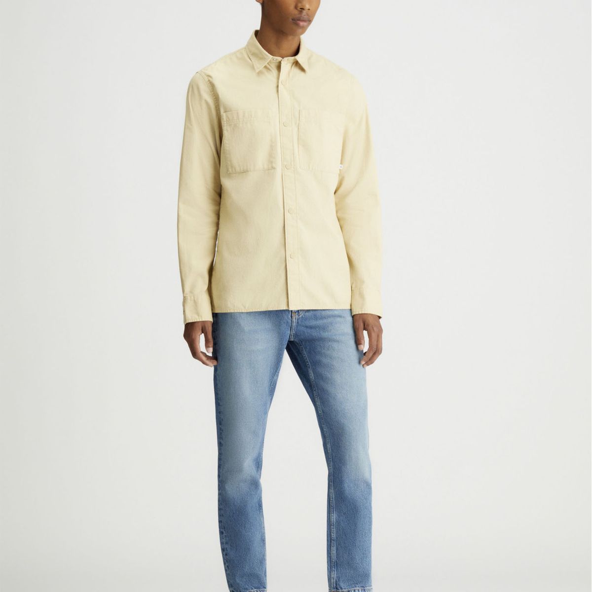 CALVIN KLEIN - CAMISA LINEAR TEXTURE SHIRT