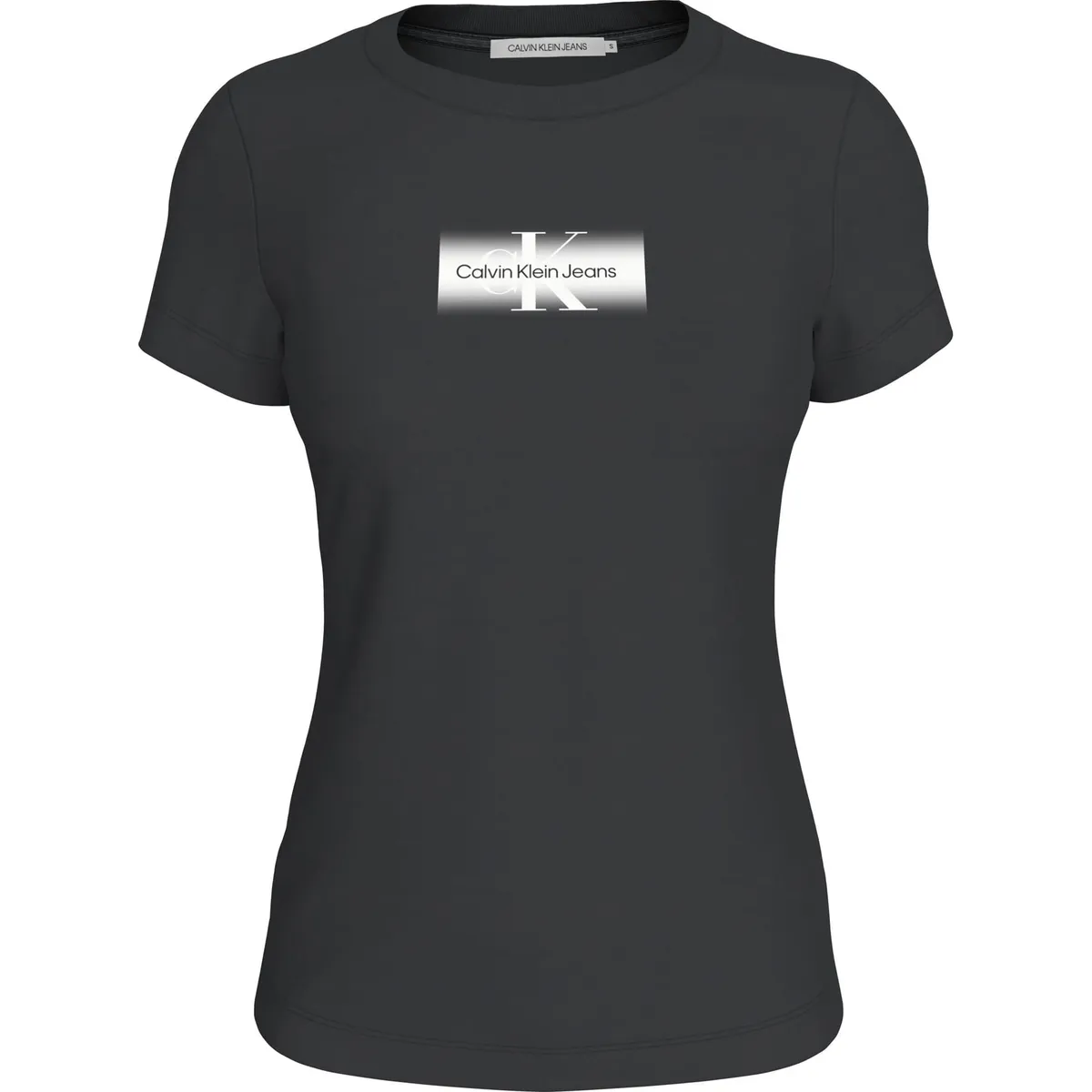 CALVIN KLEIN - CAMISETA FADED MONOLOGO SLIM TEE