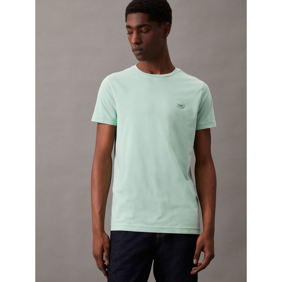 CALVIN KLEIN - T-SHIRT M/C PARA HOMBRES CK