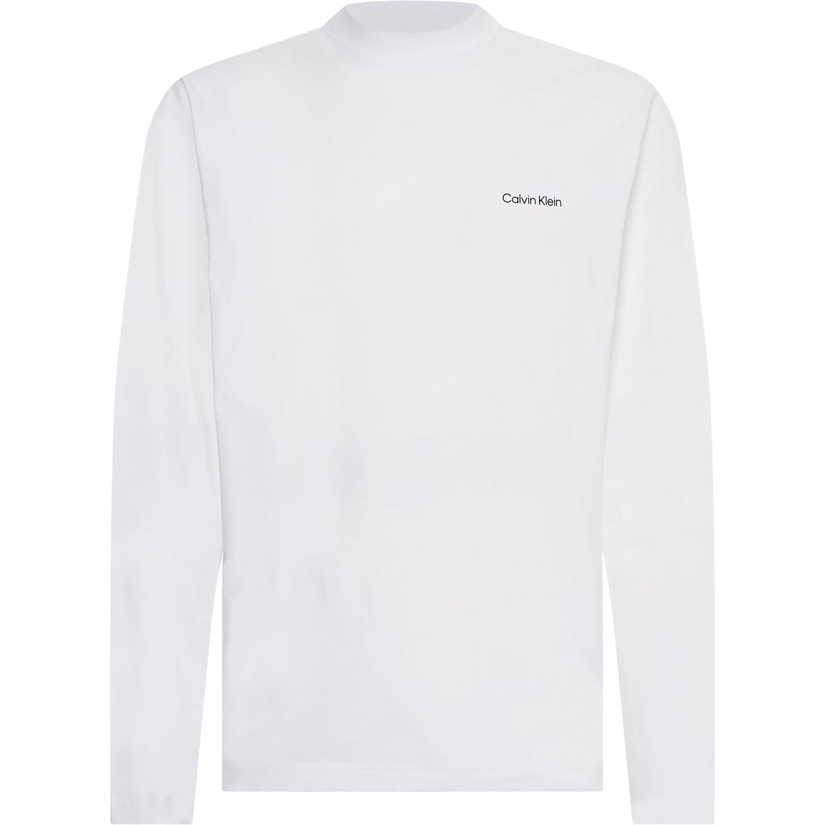 CALVIN KLEIN - CAMISETA MICRO LOGO LS MOCK NECK T-SH