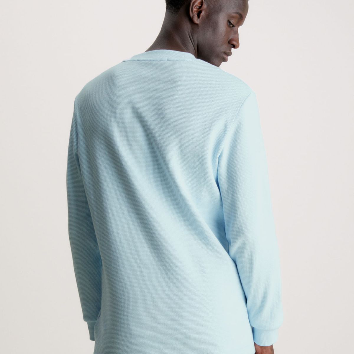 CALVIN KLEIN - CAMISETA BADGE WAFFLE LS TEE