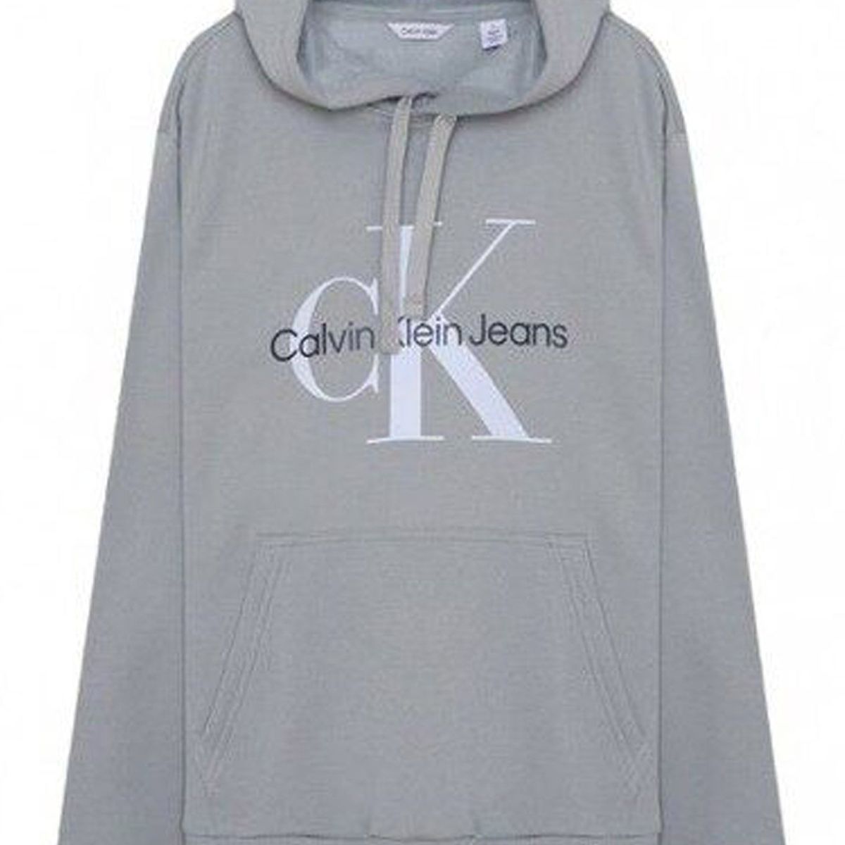 CALVIN KLEIN - SWEATSHIRT MONOLGO JEANS P/O HOODIE