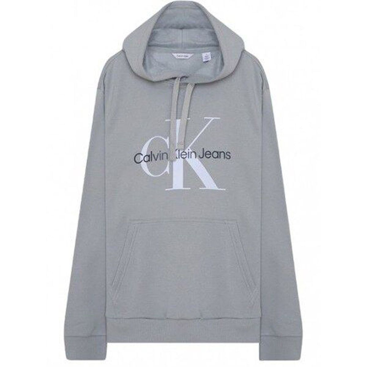 CALVIN KLEIN - SWEATSHIRT MONOLGO JEANS P/O HOODIE