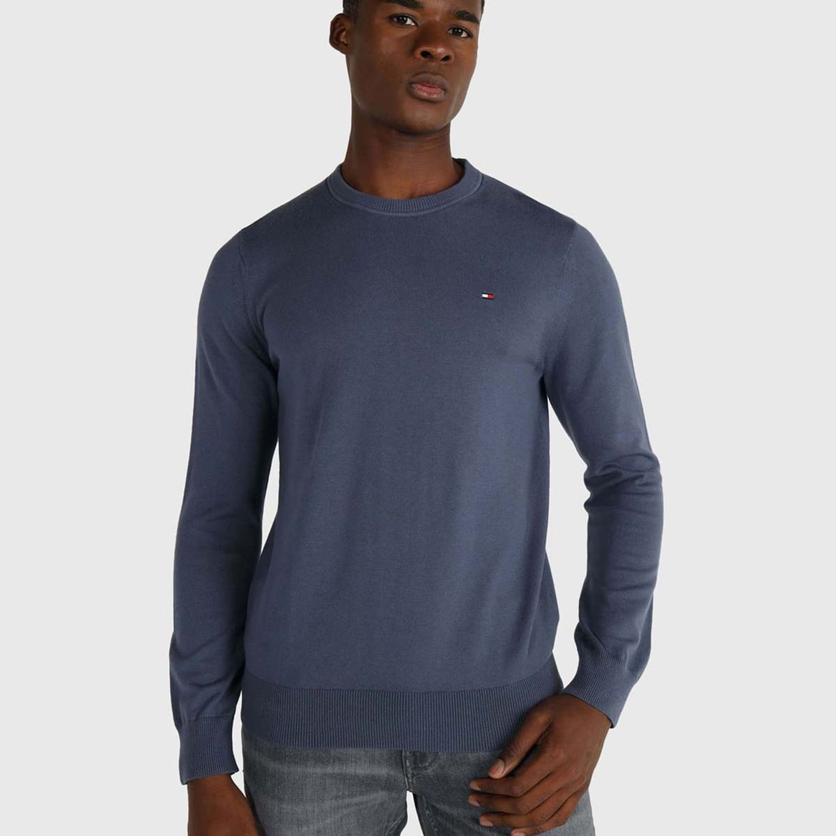 TOMMY HILFIGER - SWEATER  M AMHERST CREW NECK SWEATER
