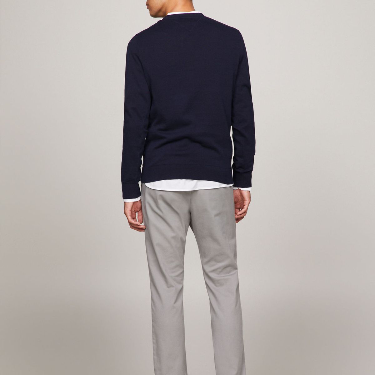 TOMMY HILFIGER - SWEATER DE COTTON CREW NECK