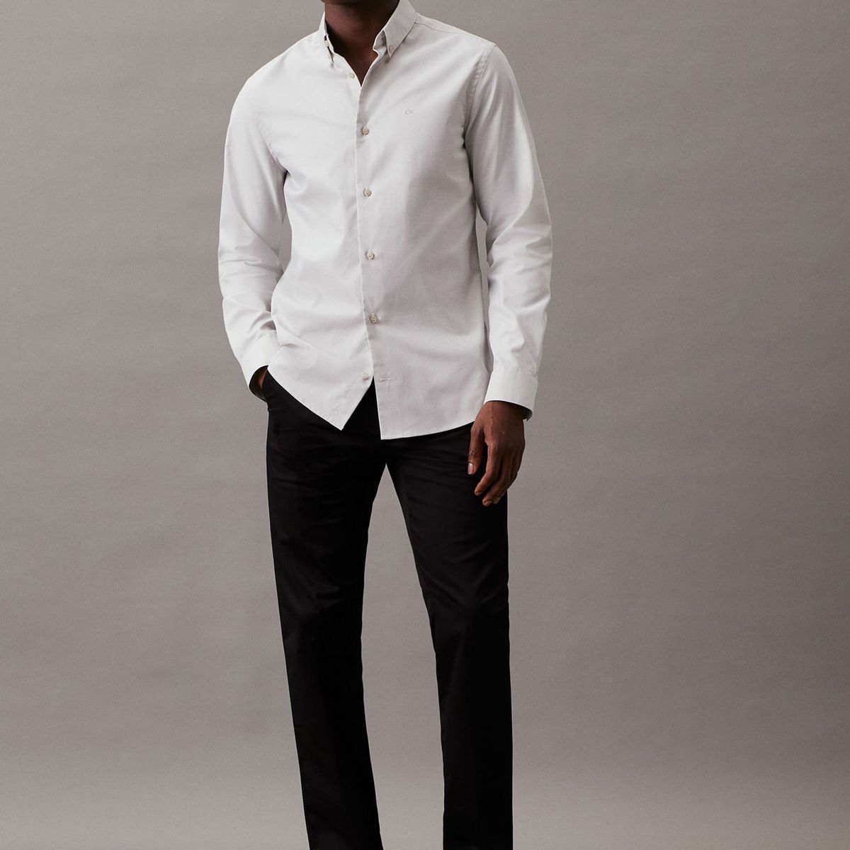 CALVIN KLEIN - CAMISA M/L PARA HOMBRES CK