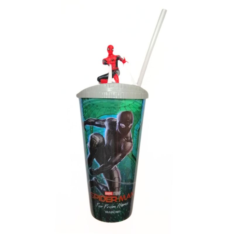 MARVEL - Vaso de plástico grande - Tomatodo diseño Spiderman película