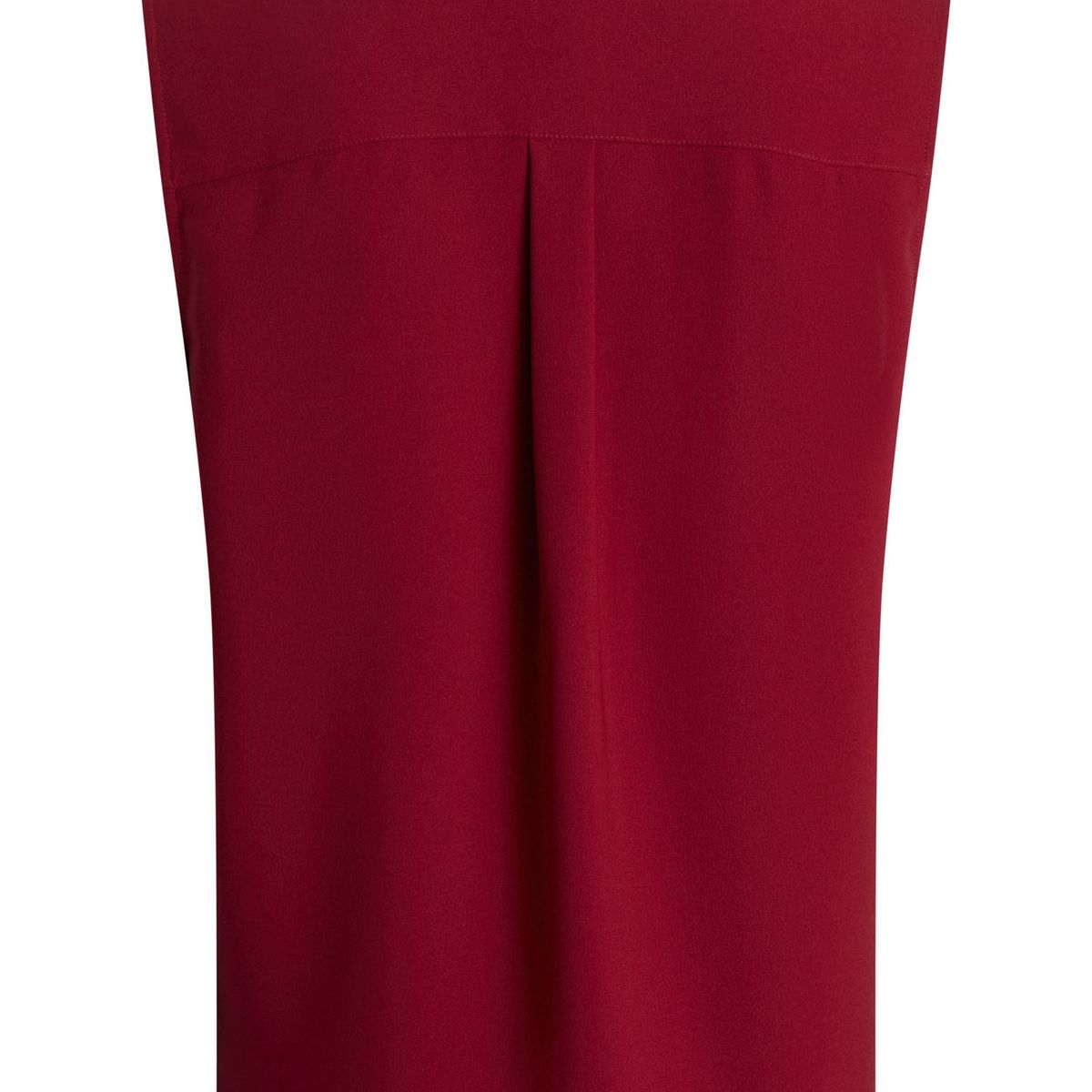 CALVIN KLEIN - BLUSA COLLARLESS SLEEVELESS BLOUSE