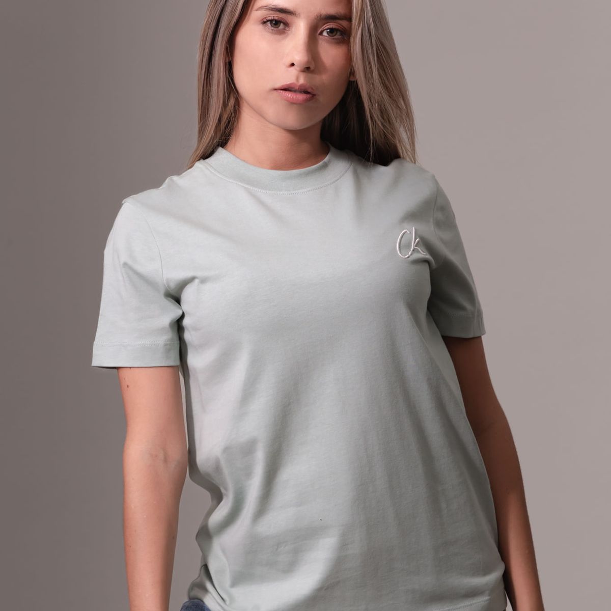 CALVIN KLEIN - CAMISETA EMBROIDERED CK REGULAR TEE