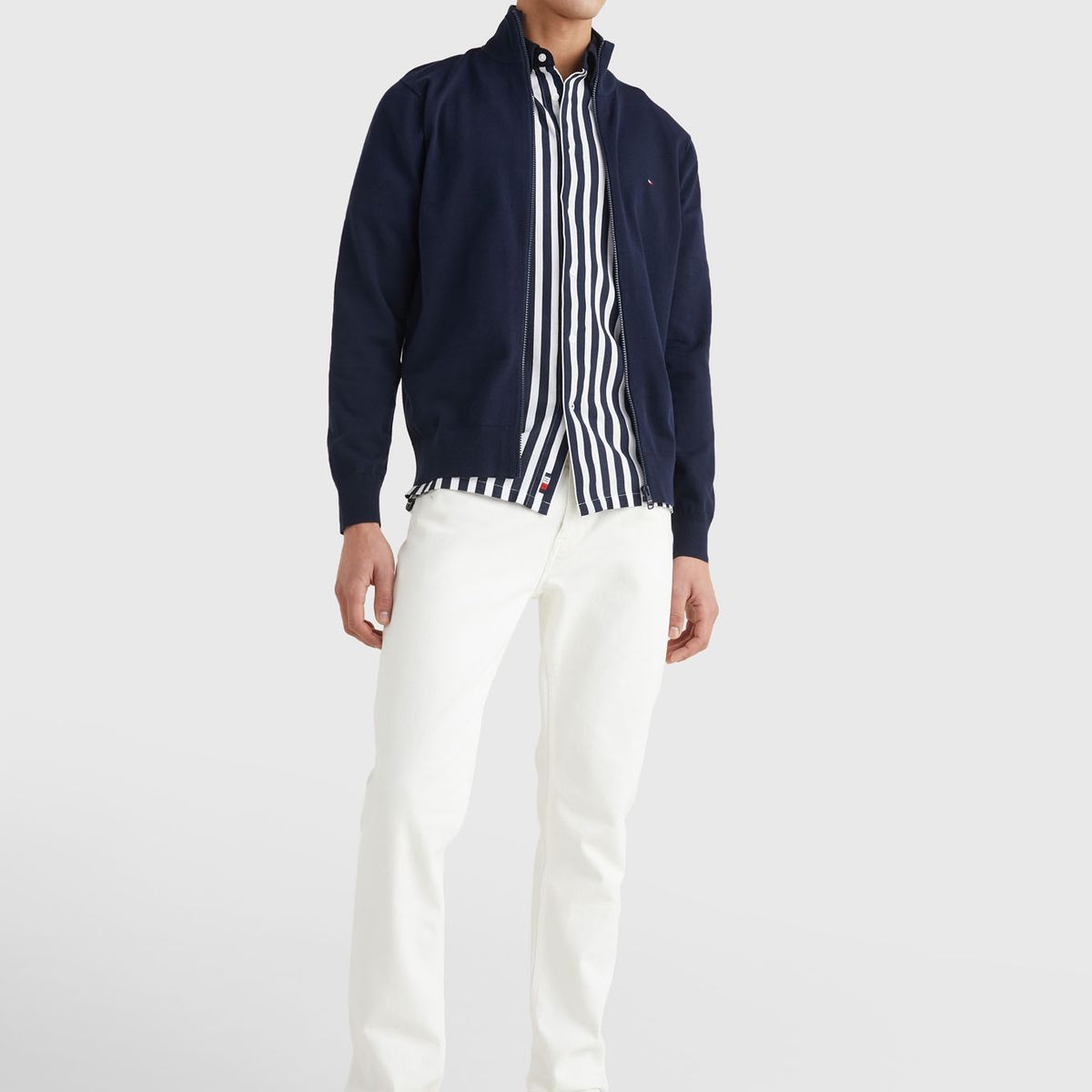 TOMMY HILFIGER - SWEATER 1985 ZIP THROUGH