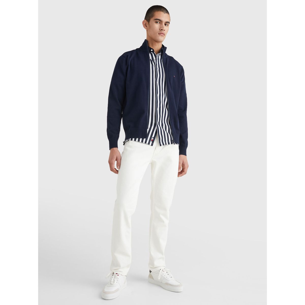 TOMMY HILFIGER - SWEATER 1985 ZIP THROUGH