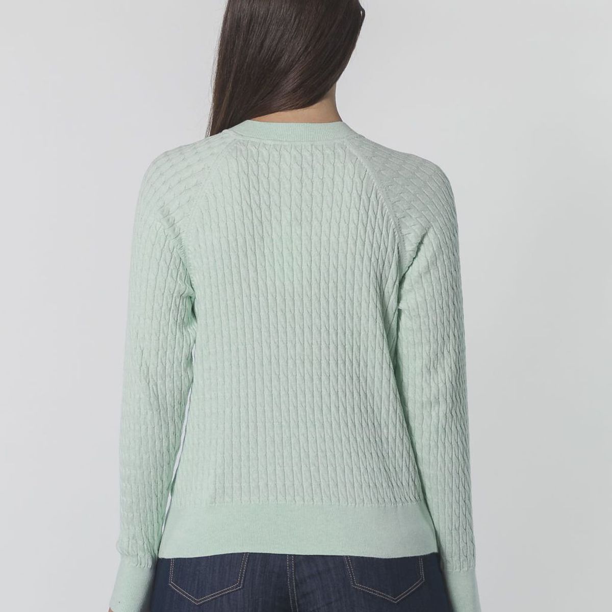 TOMMY HILFIGER - SWEATER CO CABLE C-NK SWEATER