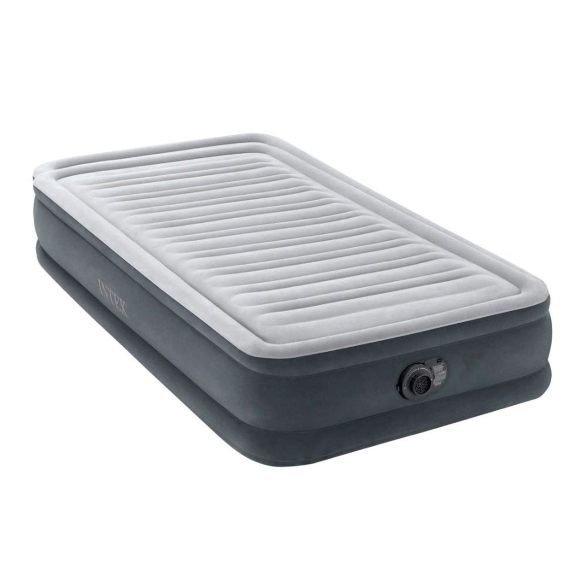 INTEX - Colchón Inflable Eléctrico 1 plaza altura 33cm Intex