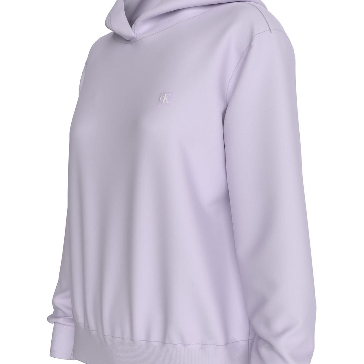 CALVIN KLEIN - SWEATSHIRT CK EMBRO BADGE REGULAR HOODIE