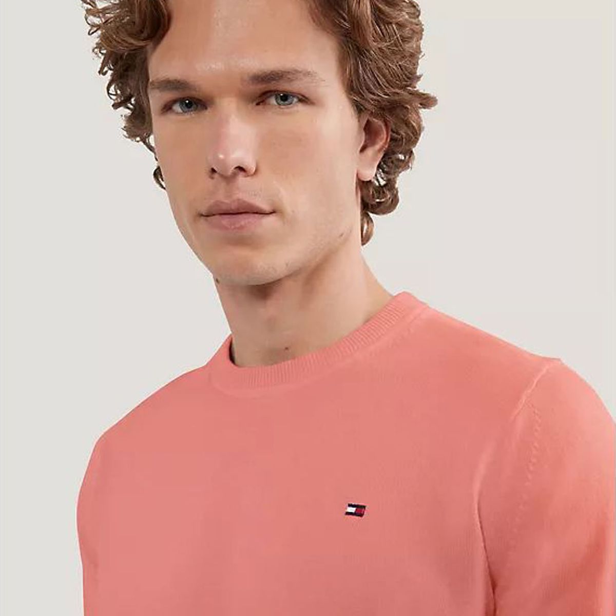 TOMMY HILFIGER - SWEATER  M AMHERST CREW NECK SWEATER