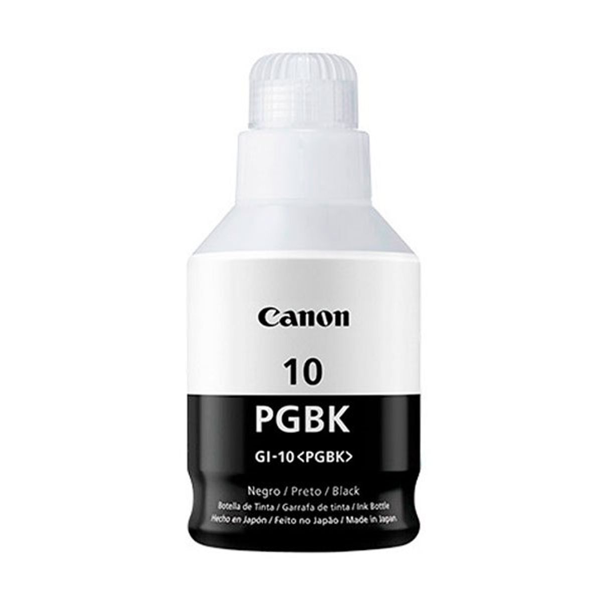 CANON - Botella de Tinta Canon GI 10 Negro ORIGINAL G6010 G7010