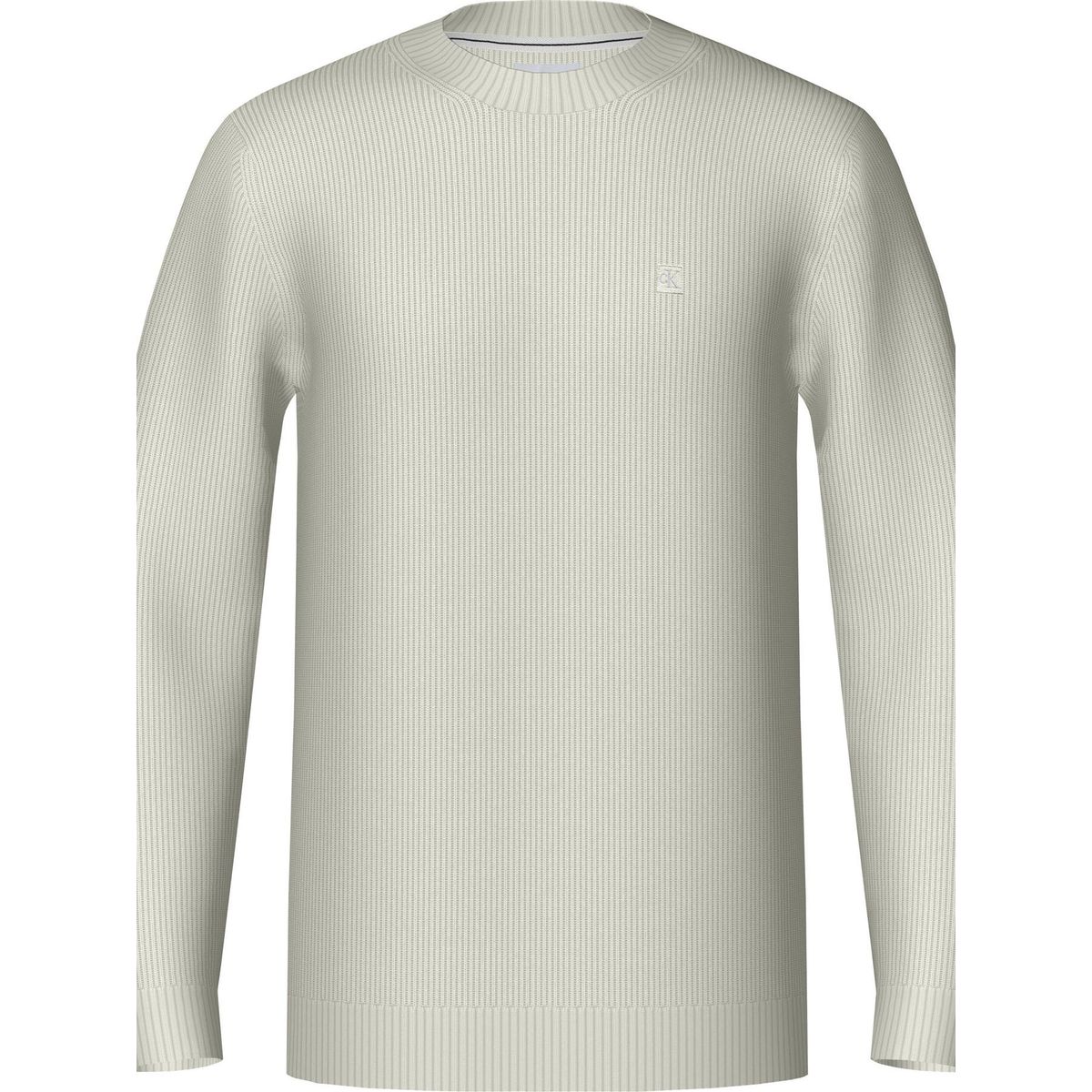 CALVIN KLEIN - SWEATER CK EMBRO BADGE SWEATER