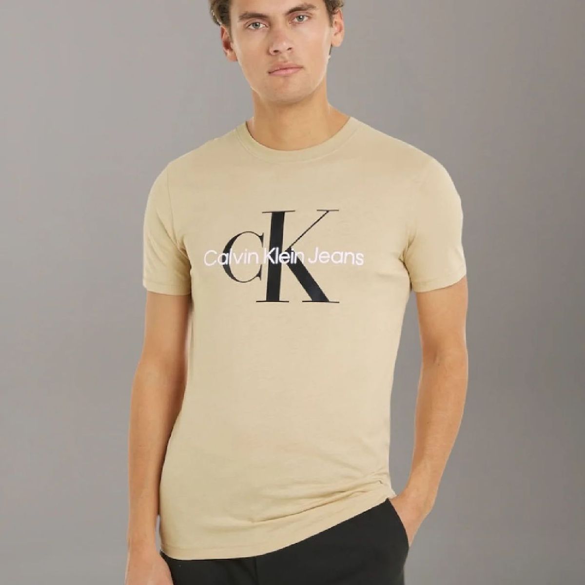CALVIN KLEIN - CAMISETA SEASONAL MONOLOGO TEE