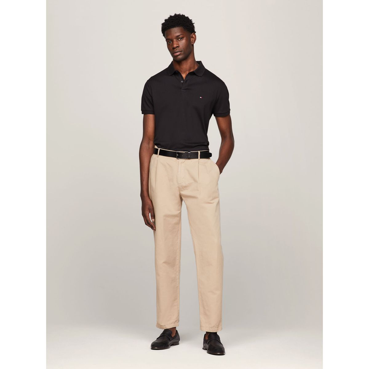 TOMMY HILFIGER - POLO M/C LIQUID COTTON ESSENTIAL REG PO