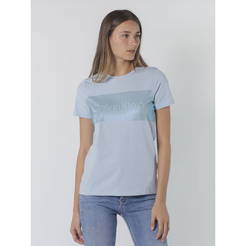 CALVIN KLEIN - T-SHIRT M/C PARA MUJERES CK