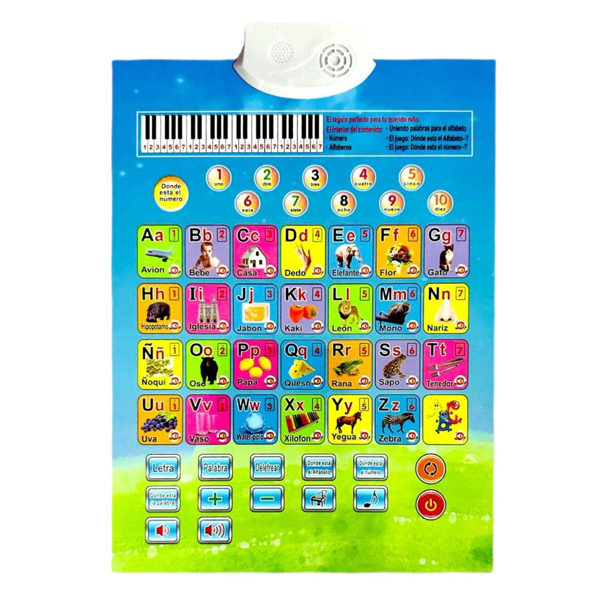 OEM - CARTA DE APRENDIZAJE MONTESSORI - MUSICAL ESPAÑOL