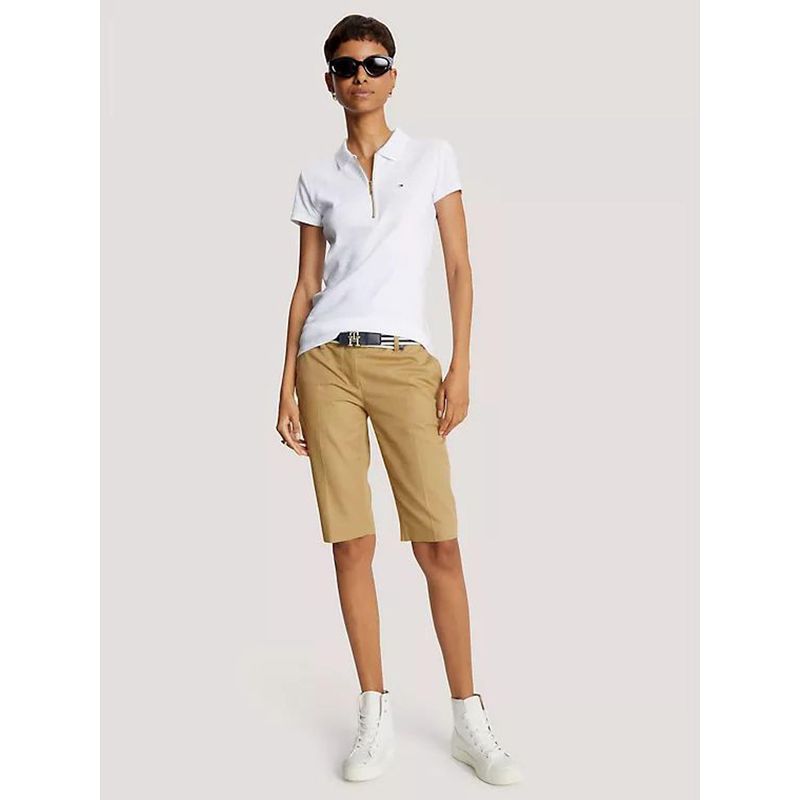 TOMMY HILFIGER - POLO EU MANGO SLIM ZIP POLO TH