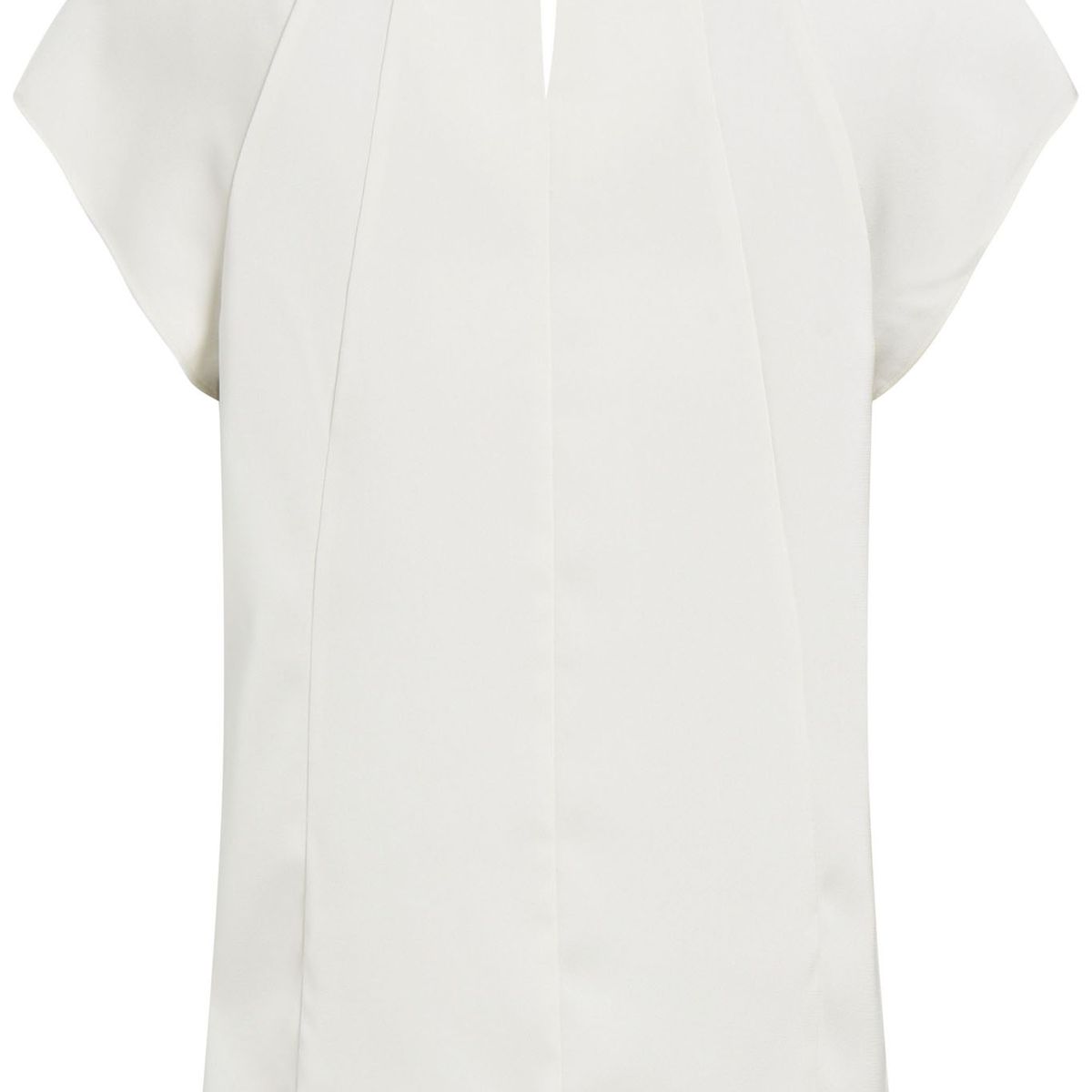 CALVIN KLEIN - BLUSA SHINY SATIN SS BLOUSE