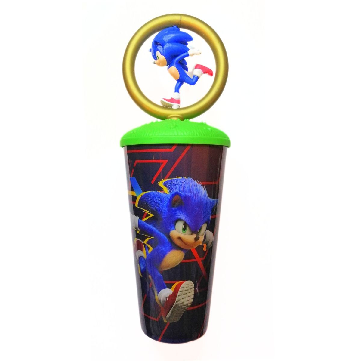 SEGA - Vaso de plástico grande - Tomatodo de Sonic Speed