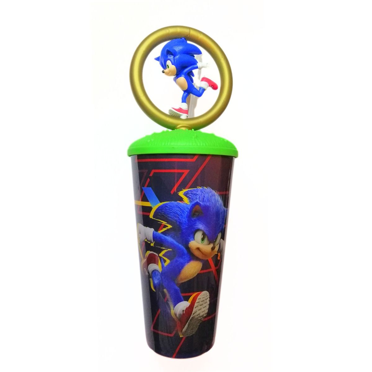 SEGA - Vaso de plástico grande - Tomatodo de Sonic Speed