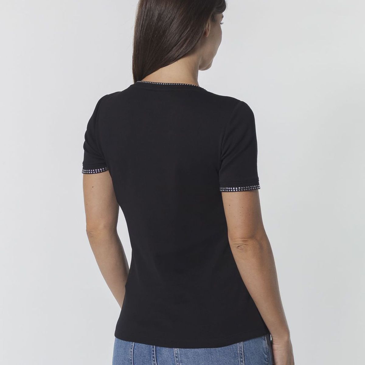 TOMMY HILFIGER - CAMISETA HTFX TRIM VNCK TEE TH