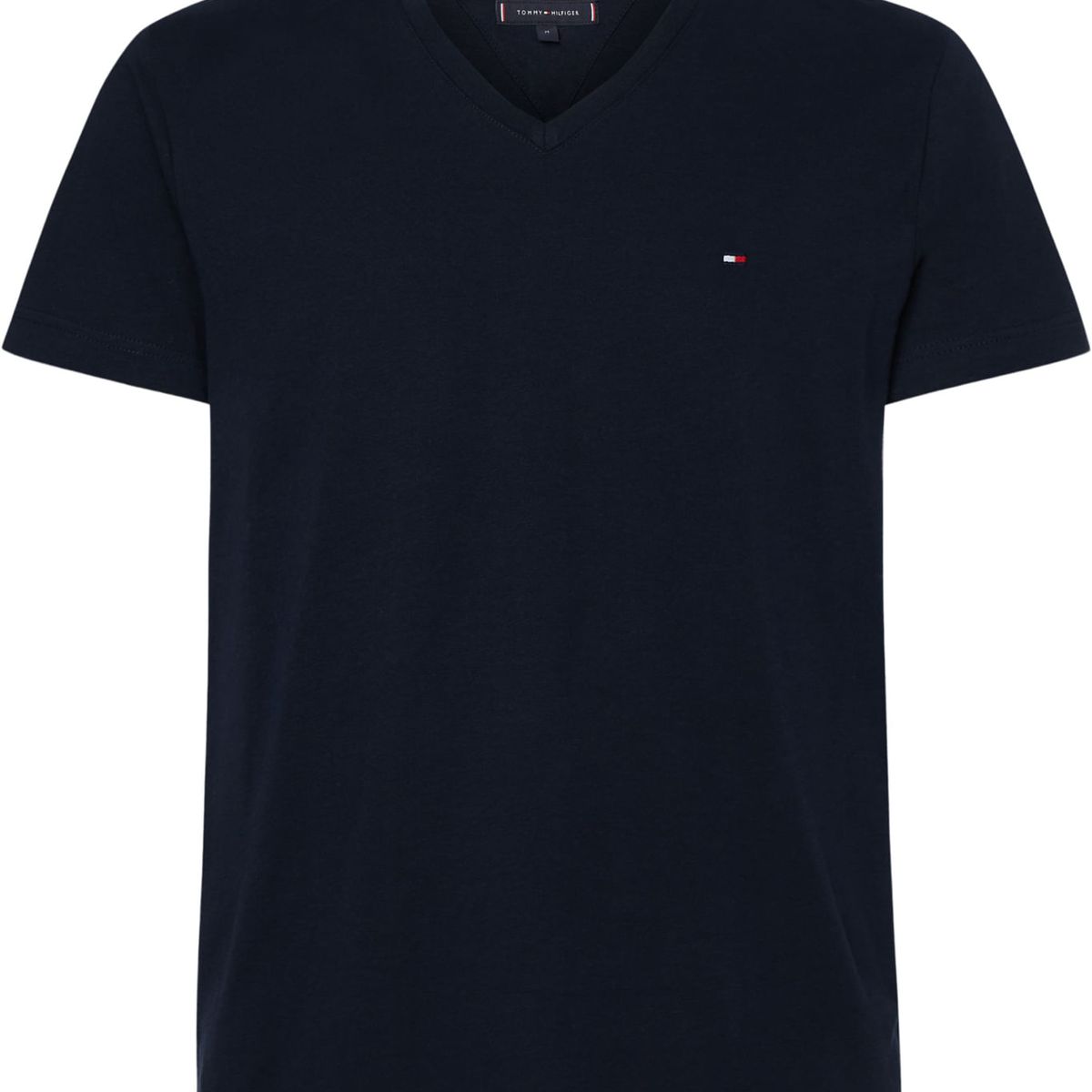 TOMMY HILFIGER - CAMISETA M/C C/E WCC ESSENTIAL COTTON VNECK TEE TH