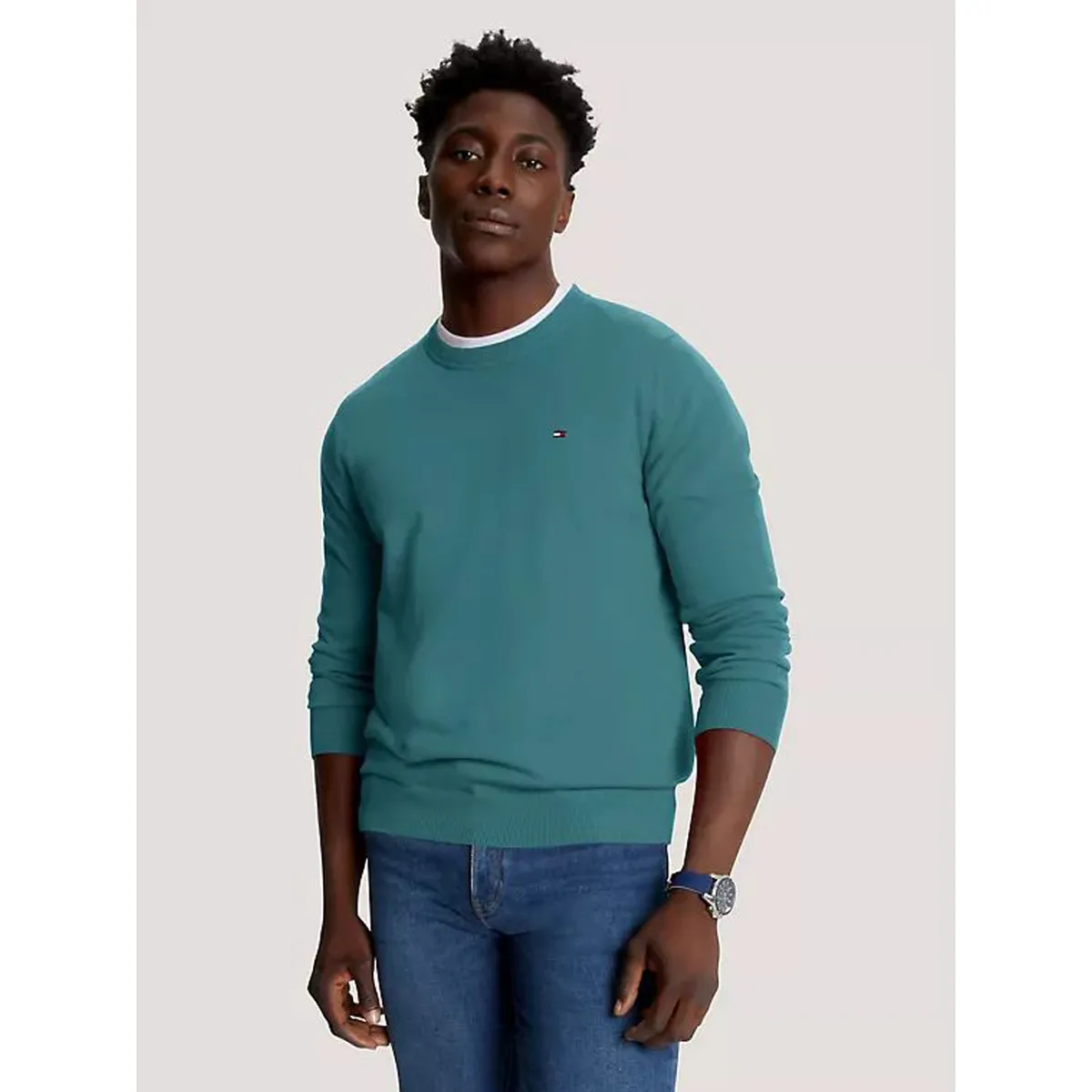 TOMMY HILFIGER - SWEATER M AMHERST CREW NECK SWEATER TH