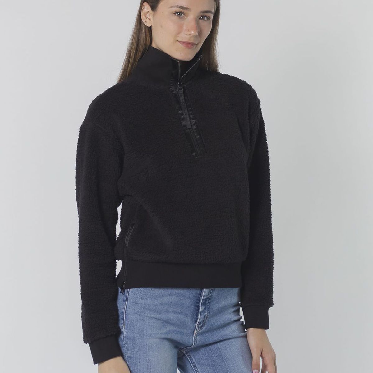 CALVIN KLEIN - SWEATER PULL OVER 1/2 ZIP