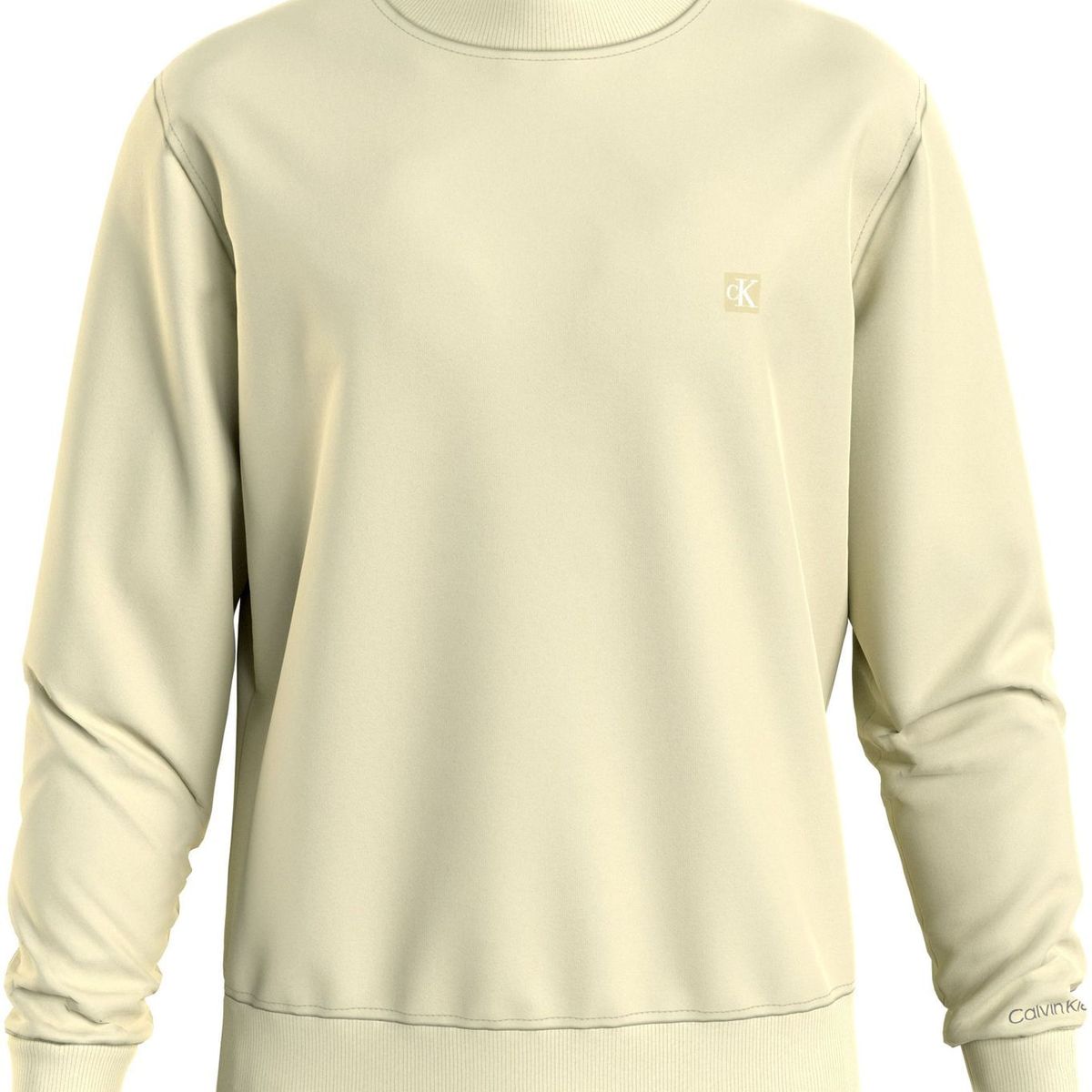 CALVIN KLEIN - SWEATSHIRT CK EMBRO BADGE CREW NECK