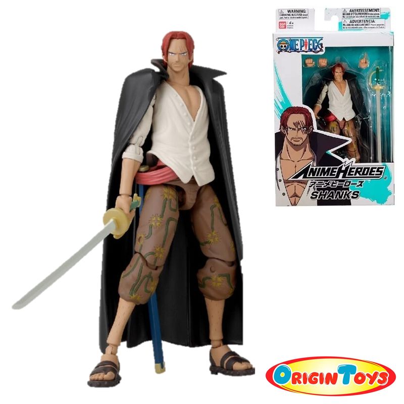 BANDAI - ONE PIECE - ANIME HEROES - SHANKS