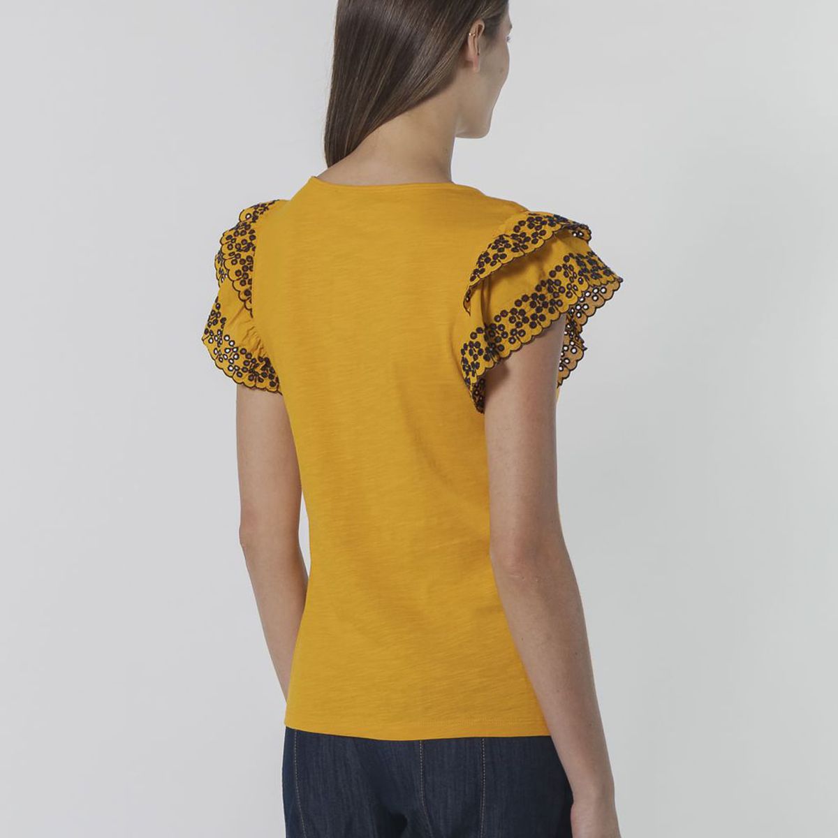 TOMMY HILFIGER - MXMD PUF SLV EYELET WOMENS TH