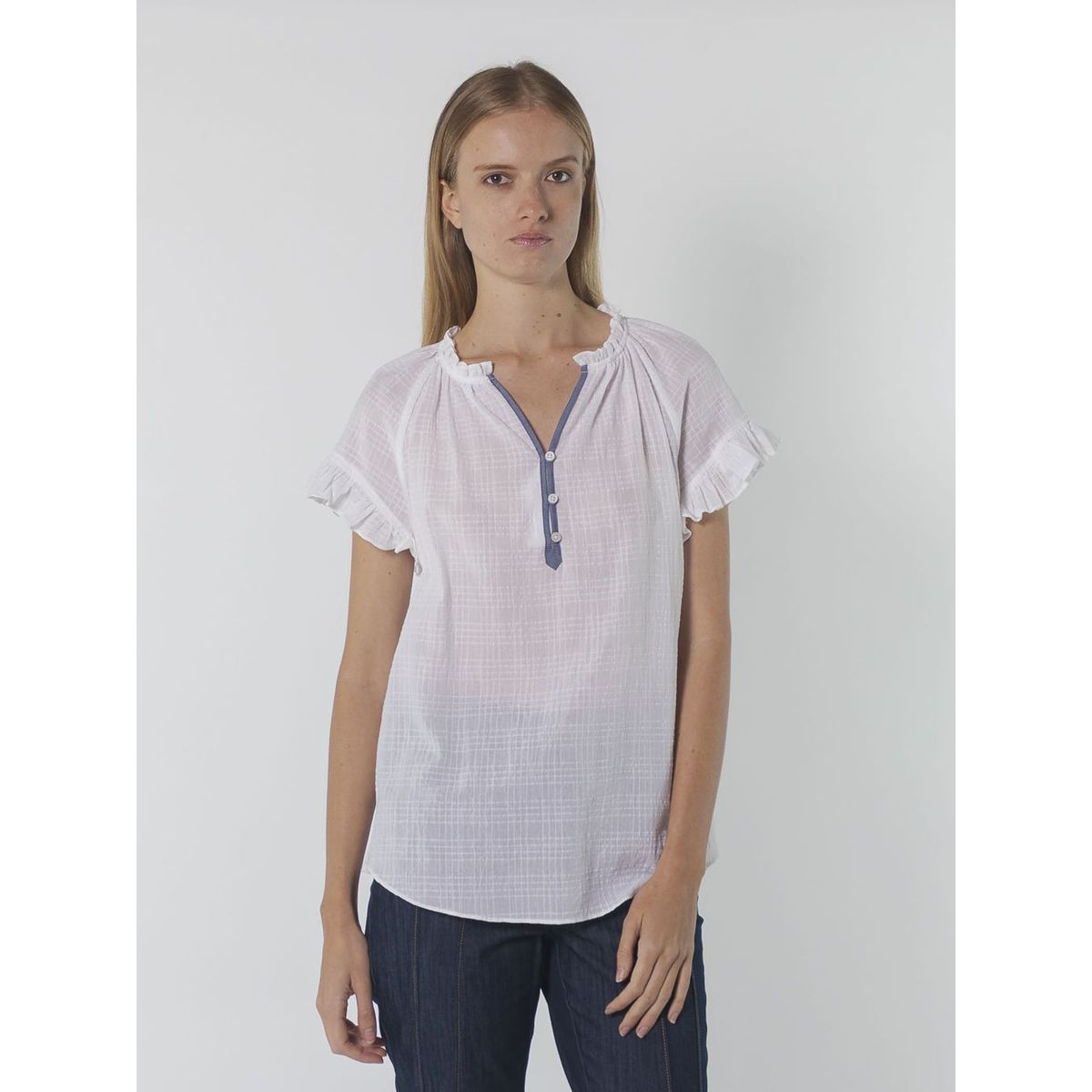 TOMMY HILFIGER - SLD PVR W/ RGLN RFFL SLV TH